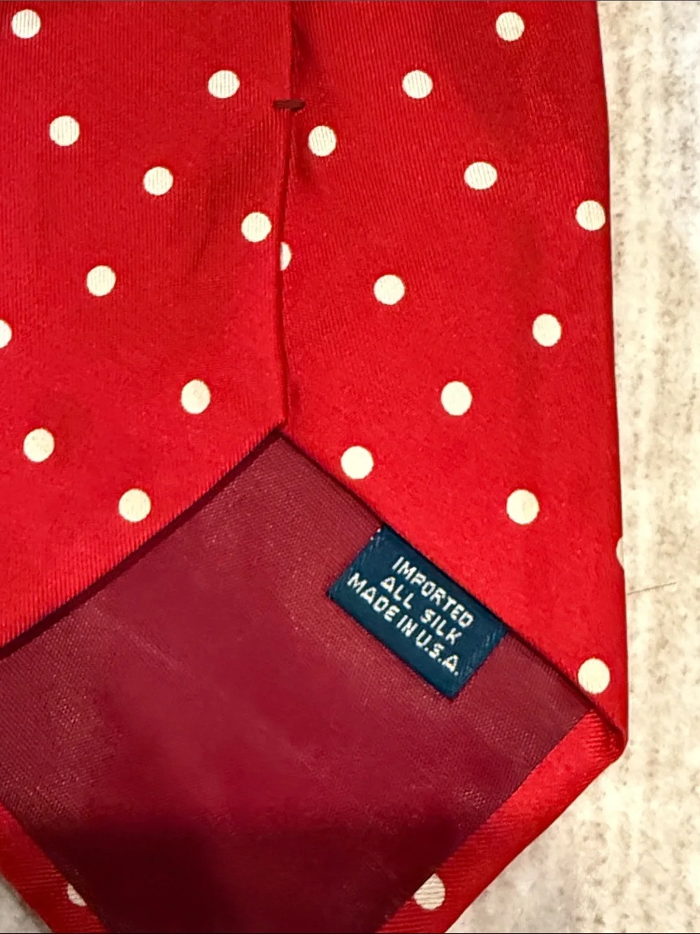 Men's Classic Necktie Set – Red, Black, Navy Patterns. Bundle of six ties